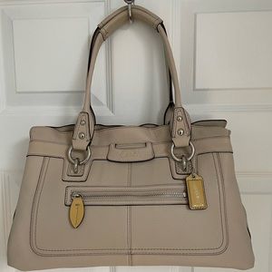 Coach leather bag